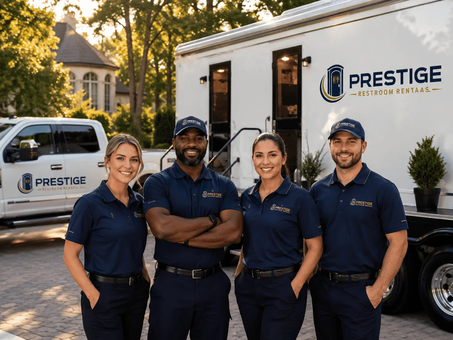 Trusted Luxury Portable Restrooms company in Russell, KY